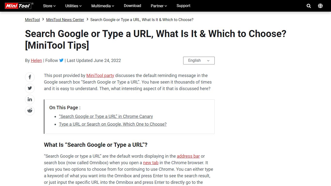 Search Google or Type a URL, What Is It & Which to Choose? - MiniTool